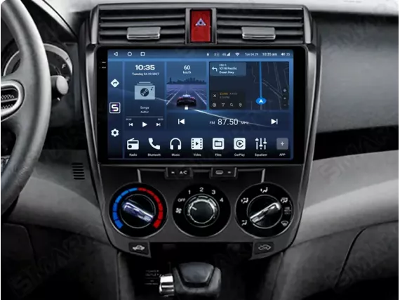 Honda City installed Android Car Radio