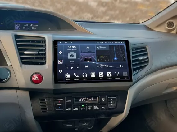Honda Civic 9 Gen (2012-2015) installed Android Car Radio