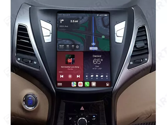 Hyundai Elantra 5 Gen MD (2010-2015) Tesla Android car radio