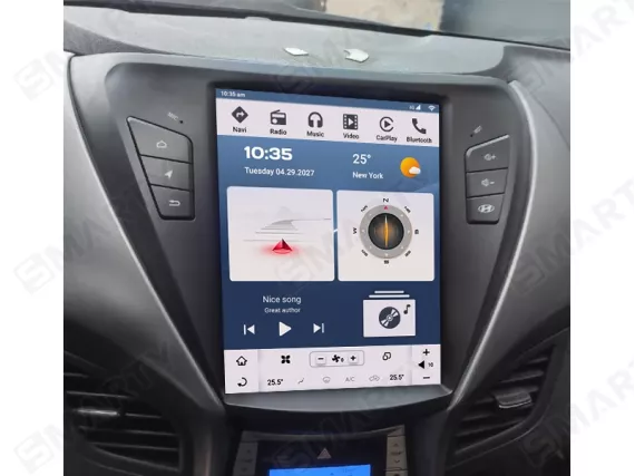 Hyundai Elantra (2010-2015) Tesla Android car radio