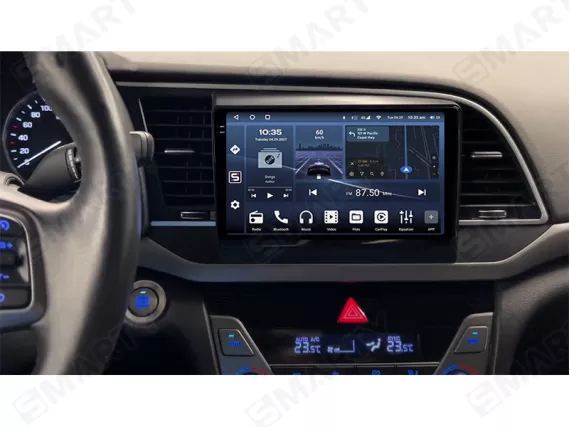 Hyundai Elantra 6 AD installed Android Car Radio