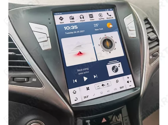 Hyundai Elantra Facelift (2013-2016) installed Android Car Radio