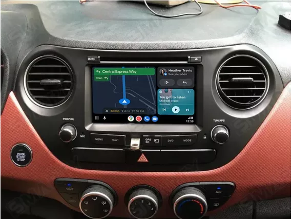 Hyundai i10 (2013-2019) installed Android Car Radio