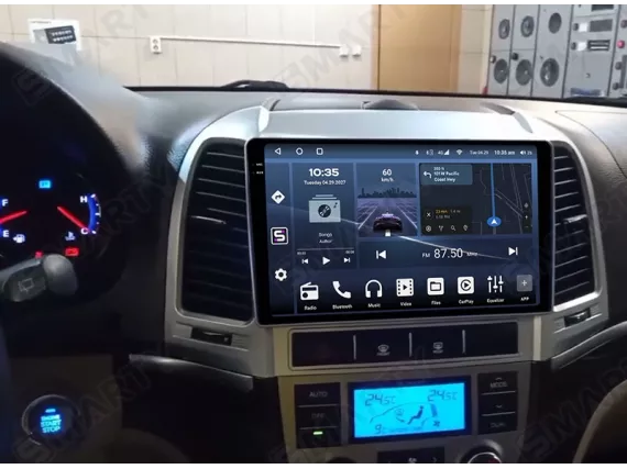 Hyundai Santa Fe 2 CM (2006-2012) Android car radio Apple CarPlay