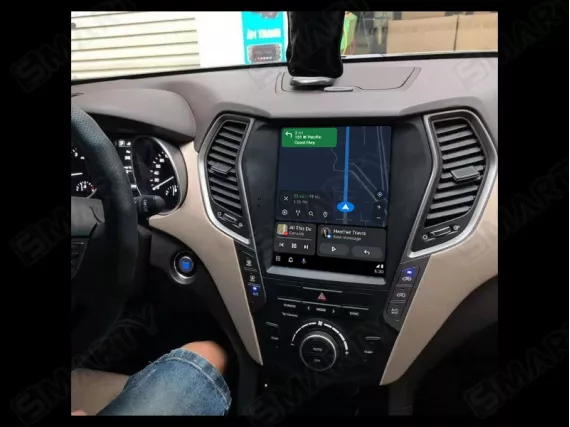 Hyundai Santa Fe IX45 installed Android Car Radio