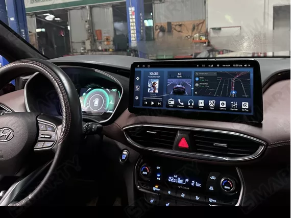 Hyundai Santa Fe 4 (2018-2020) installed Android Car Radio