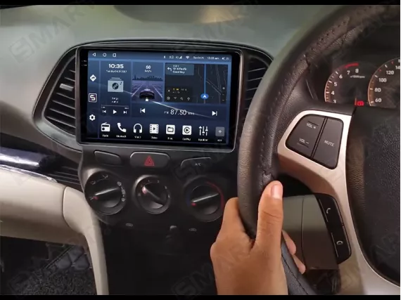 Hyundai Santro / Atos (2018-2022) installed Android Car Radio