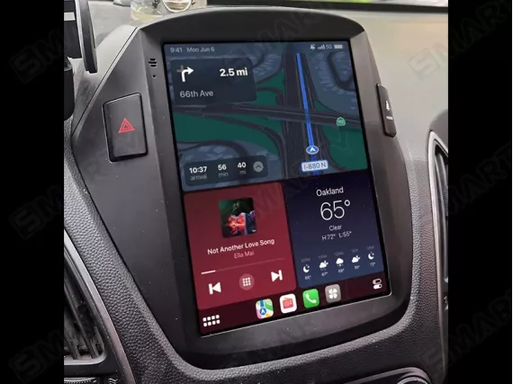 Hyundai Tucson 2 Gen ix35 LM (2009-2015) installed Android Car Radio