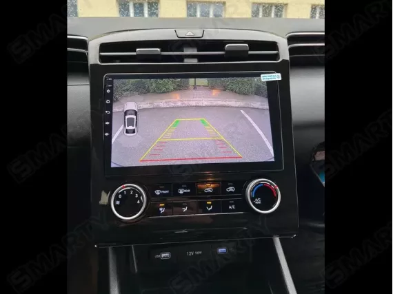 Hyundai Tucson 4 Gen NX4 installed Android Car Radio