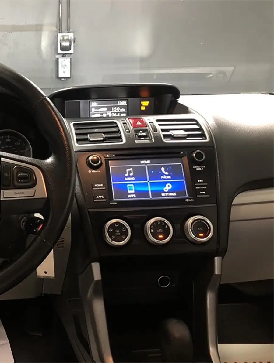 Subaru Forester 2017 Android head unit installation 
