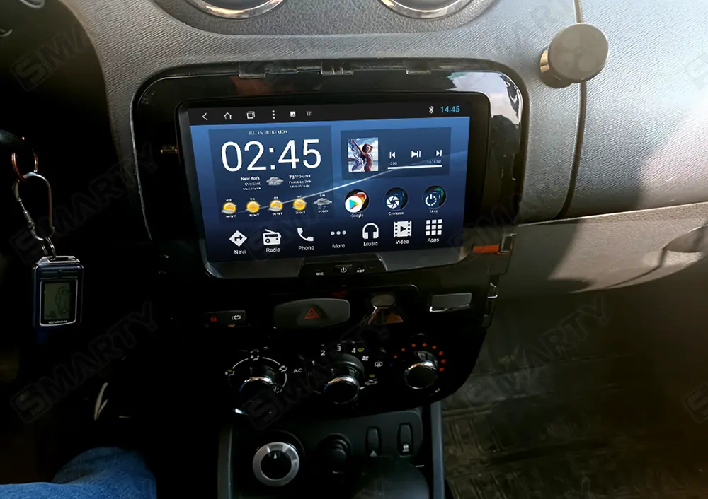 Renault Duster FL (2013-2018) installed Android head unit