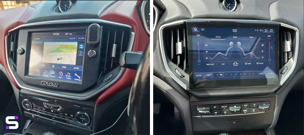 Maserati Ghilbli Android CarPlay