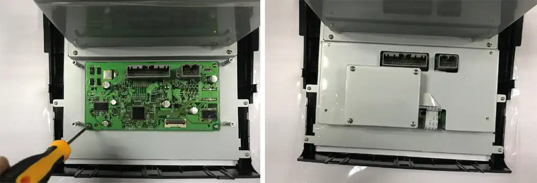 Installing the board into a new device