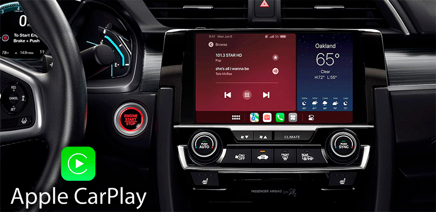 Apple CarPlay and Android Auto car radio | SMARTY Trend