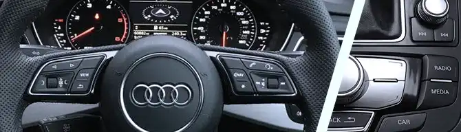 Audi MMI controller and steering buttons | SMARTY Trend