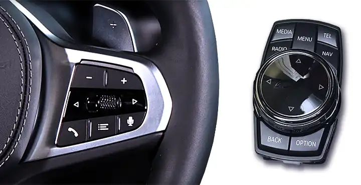 BMW steering wheel idrive | SMARTY Trend