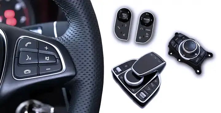 Mercedes-Benz steering wheel touch | SMARTY Trend