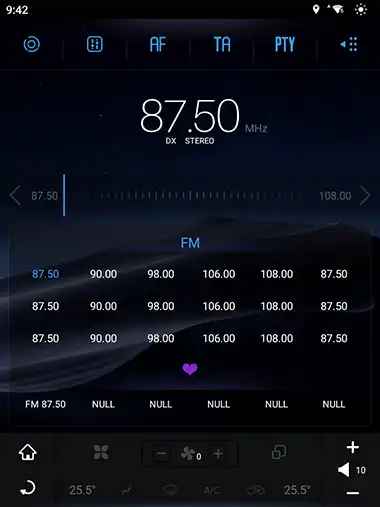 Radio FM-AM RDS | Tesla Snapdragon SMARTY Trend