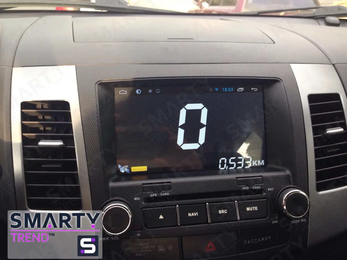 Mitsubishi Outlander XL Android in-dash Navigation Car DVd head unit - SMARTY Trend