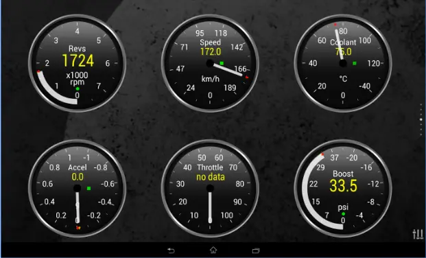 Torque app interface