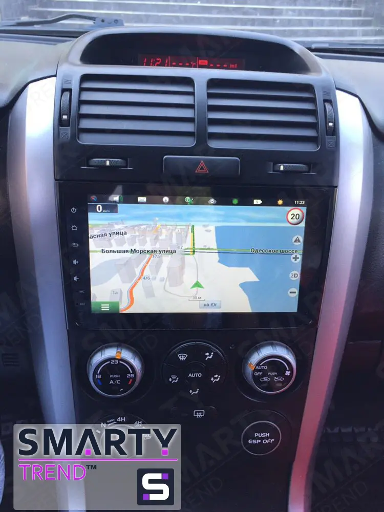 The SMARTY Trend head unit for Suzuki Grand Vitara
