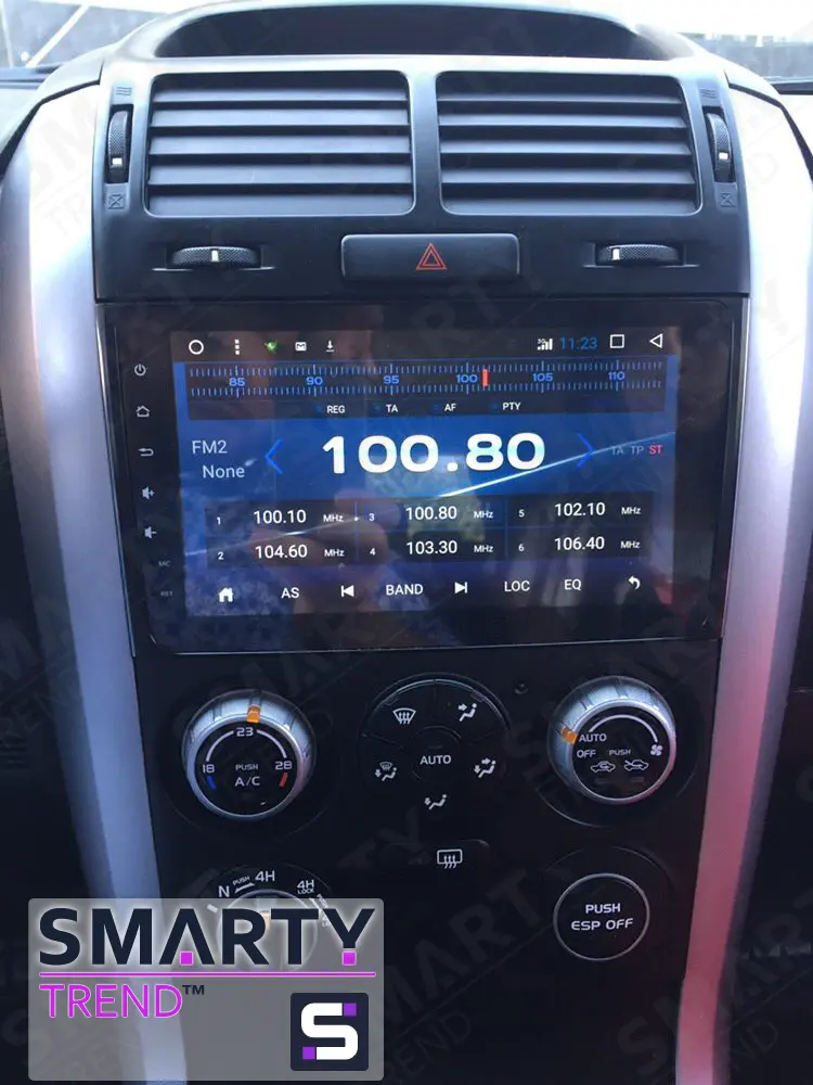 The SMARTY Trend head unit for Suzuki Grand Vitara