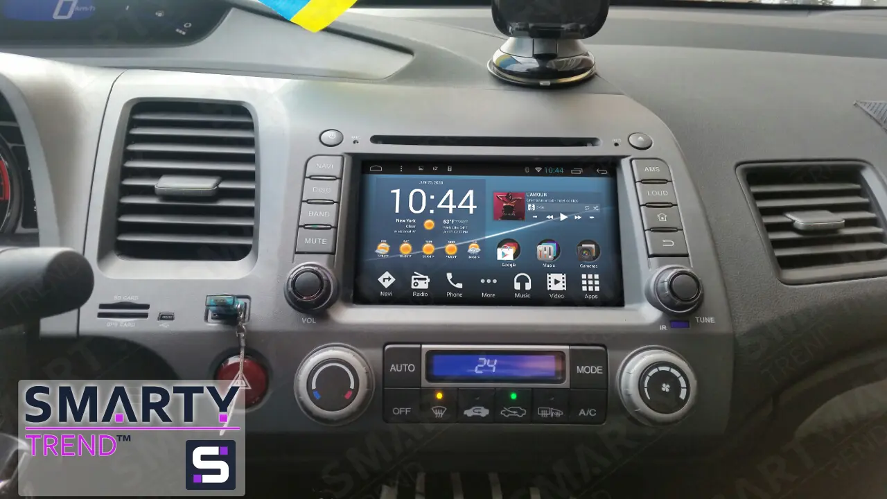 Honda CIVIC 4D 2006-2011 Android in-dash Car Stereo Navigation head unit - SMARTY Classic