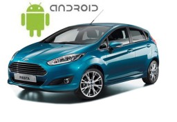 Ford Fiesta 7 Gen (2009-2019) installed Android head unit