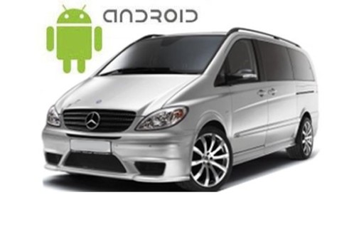 Mercedes-Benz Vito/Metris W447 (2014+) installed Android OEM head unit
