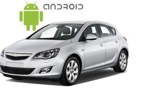 Opel Astra J (2009-2017) installed Android head unit