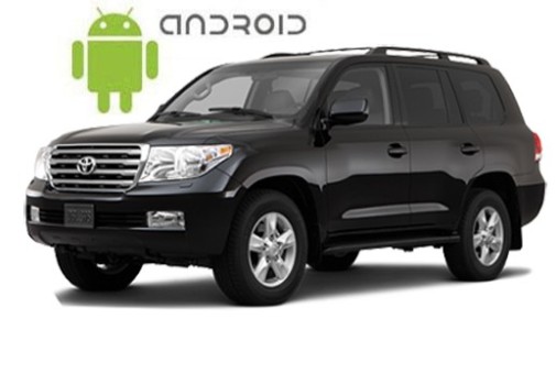 Toyota Land Cruiser 200 (2007-2015) installed Android head unit