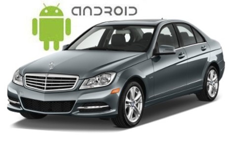 Mercedes-Benz C-Class W204 (2007-2011) installed Android head unit
