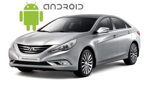 Hyundai Sonata 6 YF installed Android head unit