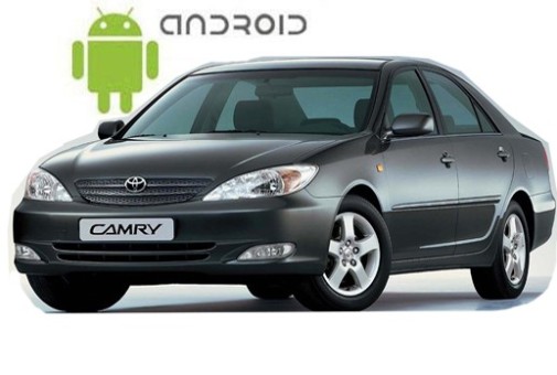 Toyota Camry XV30 (2001-2006) installed Android head unit