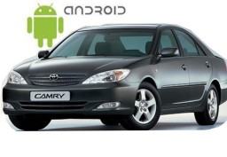 Toyota Camry XV30 (2001-2006) installed Android head unit