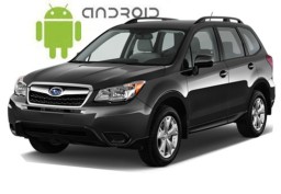 Subaru Forester (2012-2015) installed Android head unit