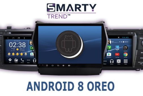 The News of the summer 2018 - SMARTY Trend head units on Android 8.1 Oreo.