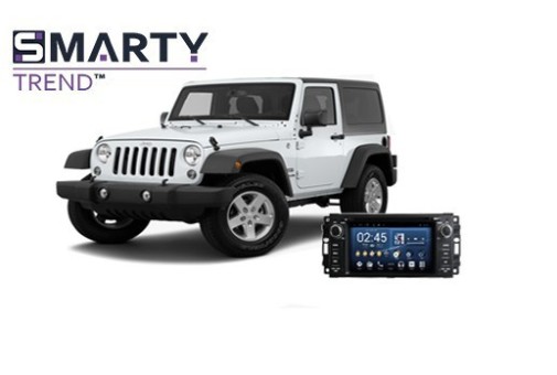 Jeep Wrangler/Unlimited JK FL (2010-2017) installed Android head unit