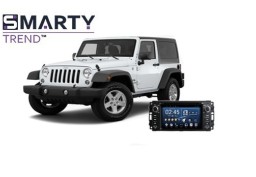 Jeep Wrangler/Unlimited JK FL (2010-2017) installed Android head unit