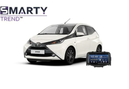 Toyota Aygo 2 AB40 (2014-2022) installed Android head unit