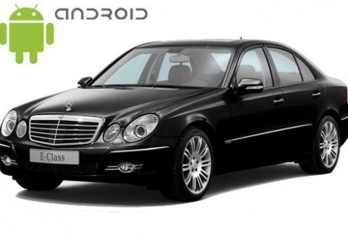 Mercedes-Benz E-Class W211 (2002-2009) installed Android head unit
