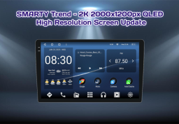 SMARTY Trend - 2K 2000x1200px QLED  High Resolution Screen Update