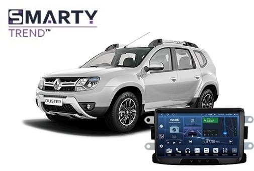 Renault Duster FL (2013-2018) installed Android head unit