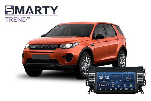 Land Rover Discovery Sport 2018 installed Android head unit