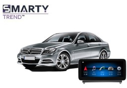 Mercedes-Benz C-Class W204 2010 installed Android head unit