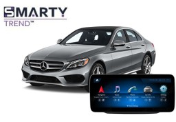 Mercedes-Benz C-Class W205 2017 installed Android head unit