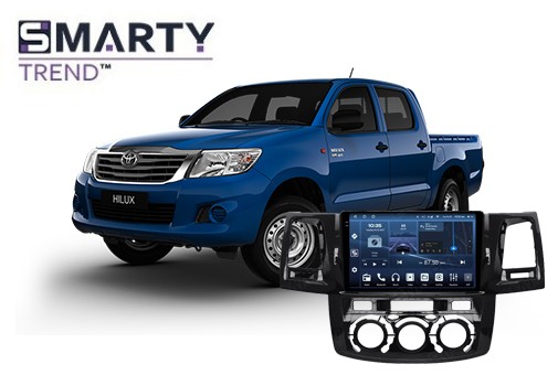 Toyota Hilux 7 (2004-2016) a installé un autoradio Android