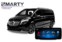 Mercedes-Benz V-Class W447 2018 установлена магнитола на Андроиде