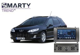 Peugeot 407 2008 installed Android head unit