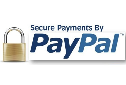 PayPal - our new secure payment option
